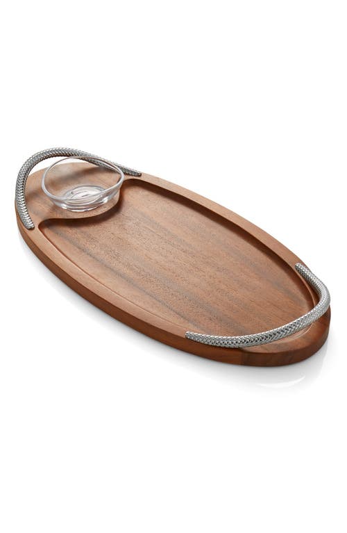 Nambé Bread Board & Dipping Bowl in Brown at Nordstrom