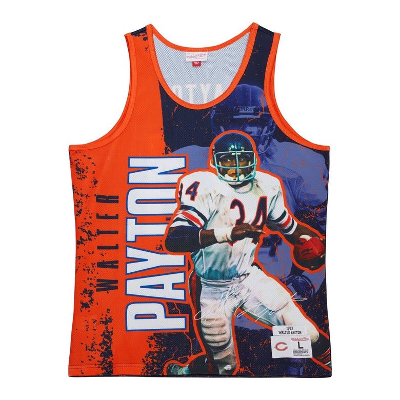 Mitchell & Ness Walter Payton Chicago Bears 1983 Player Burst Tank