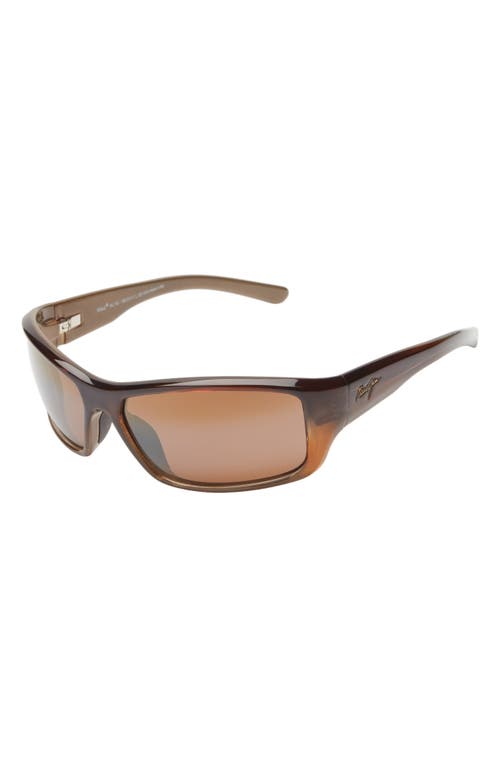 MAUI JIM MAUI JIM 62MM SQUARE CORE POLARIZED SUNGLASSES