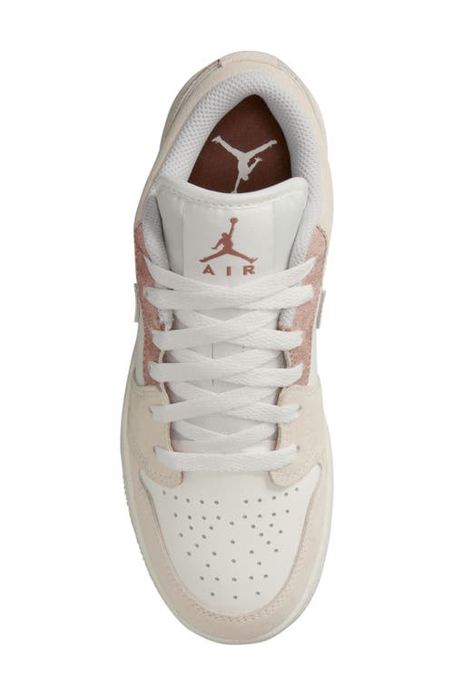 Shop Jordan Air  1 Low Sneaker In Light Brown/brown/sail