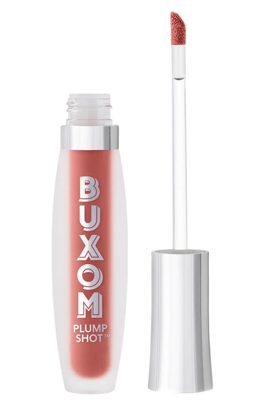 Buxom Plump Shot Collagen-infused Lip Serum In Peach Nude