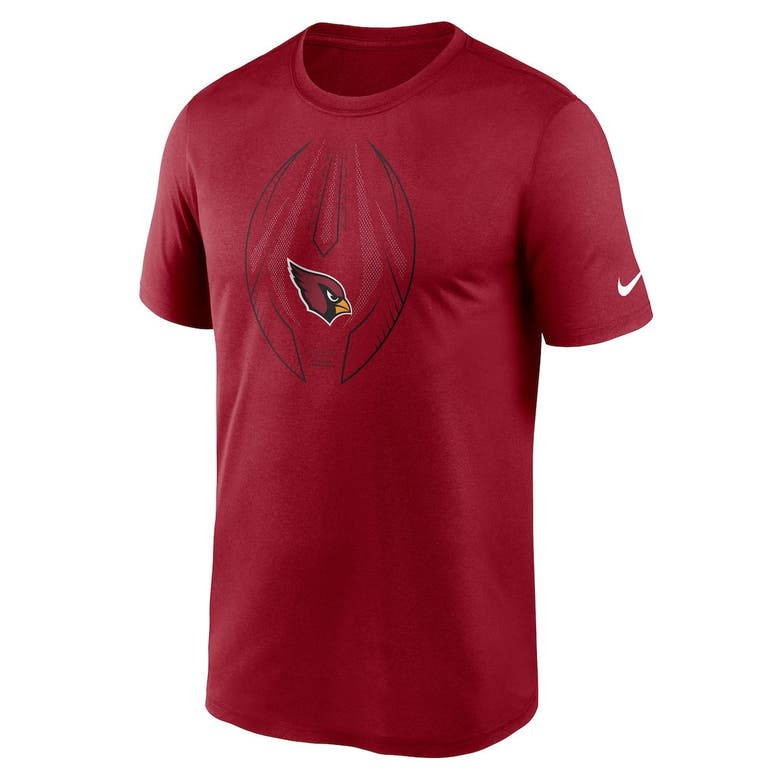 Men's Nike Cardinal Arizona Cardinals Icon Legend Performance T-Shirt