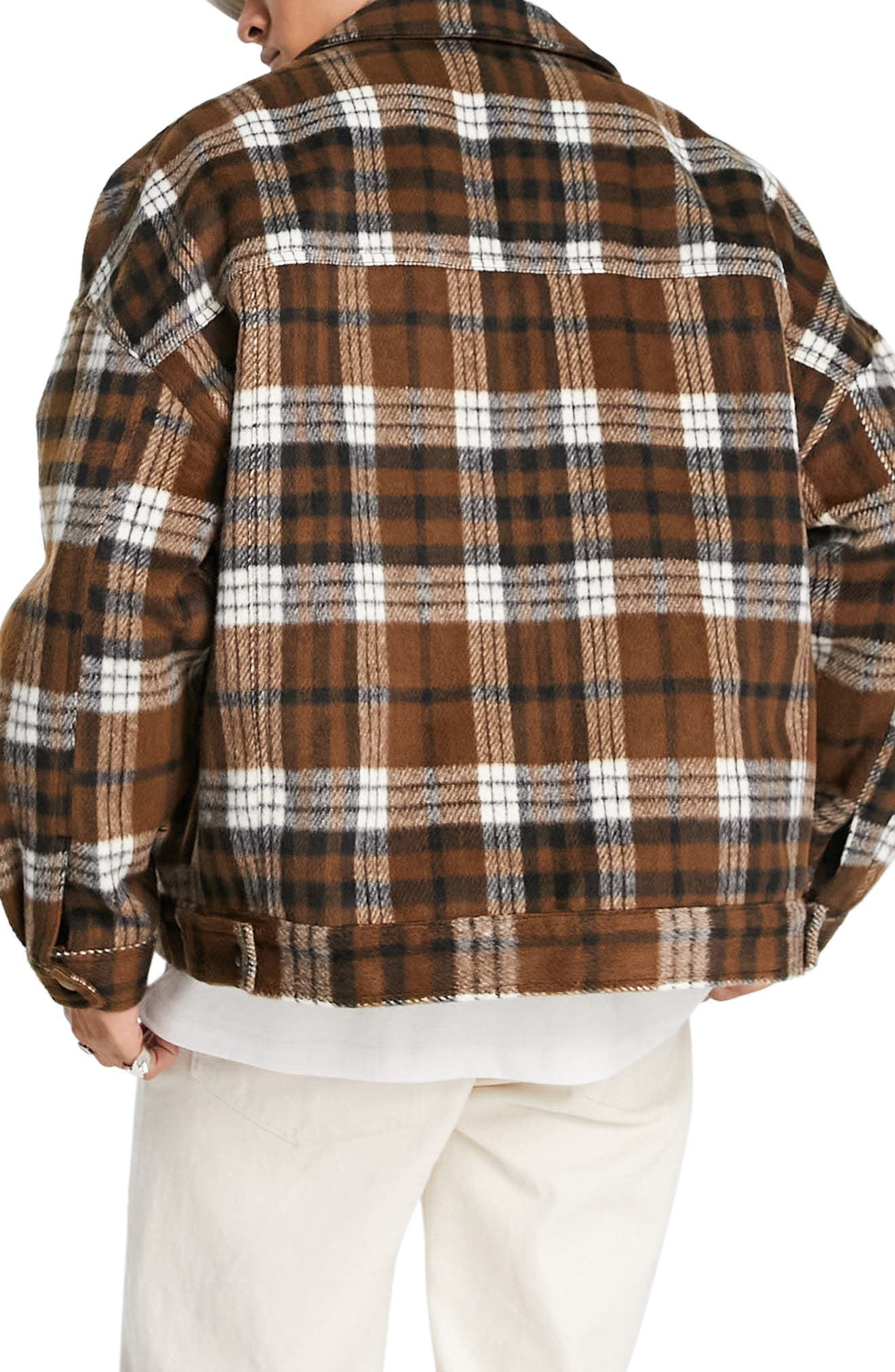 plaid western jacket