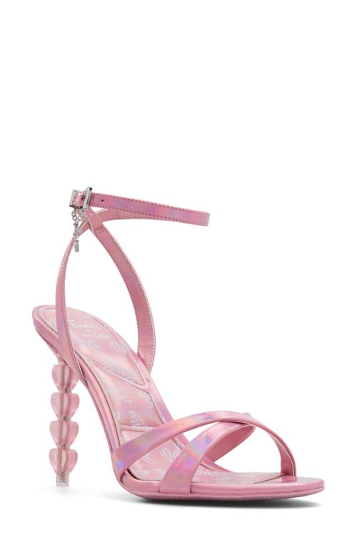 Barbie x ALDO Ankle Strap Sandal Medium Pink at Nordstrom,