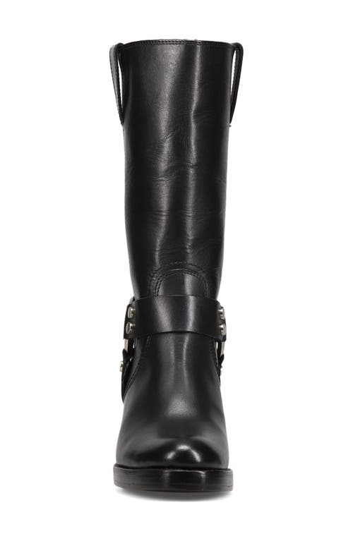 Shop Frye Jean Harness Boot In Black - Renice Leather