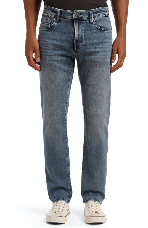 Mavi Jeans Marcus Slim Straight Leg Jeans In Mid Seattle