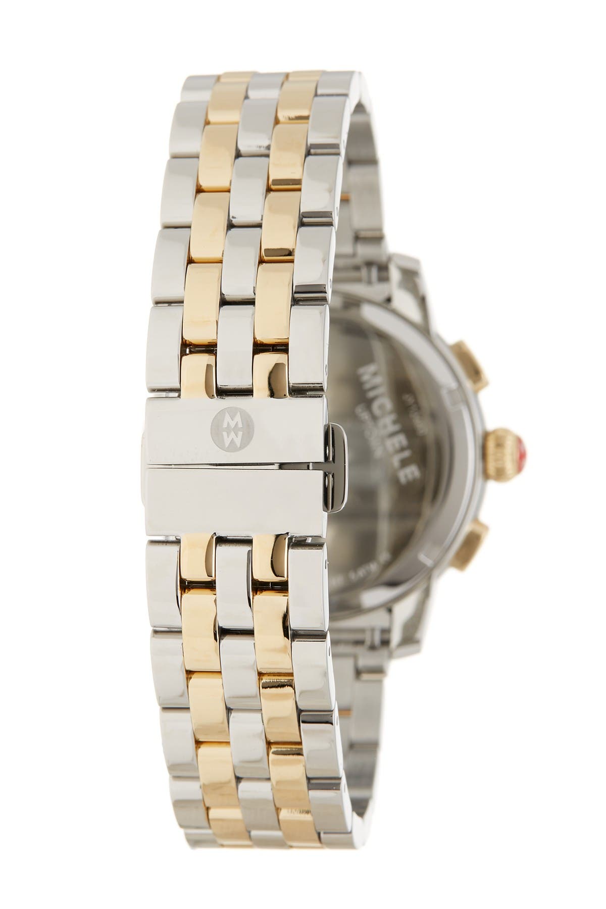 michele uptown watch gold