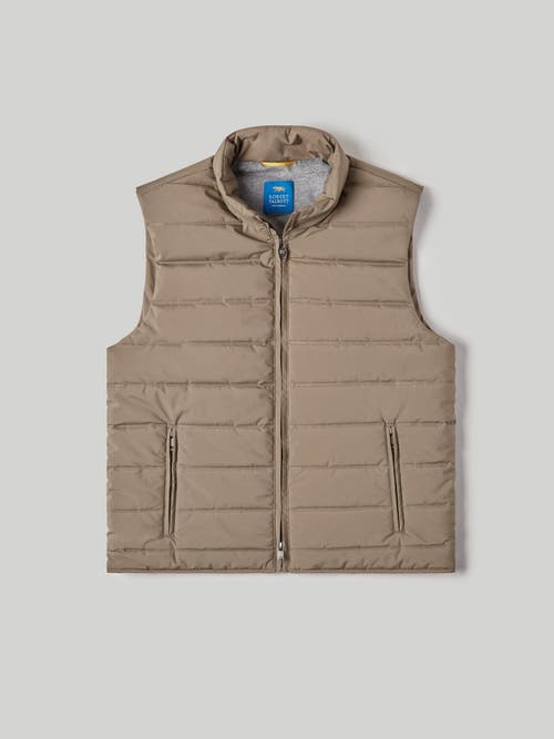 Shop Robert Talbott Driver Vest In Taupe