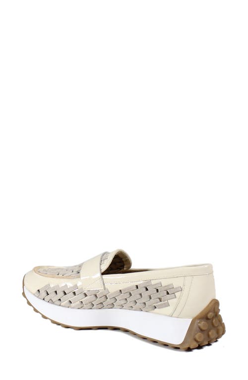 Shop Diba True Koi Pond Sneaker In Cream/off White