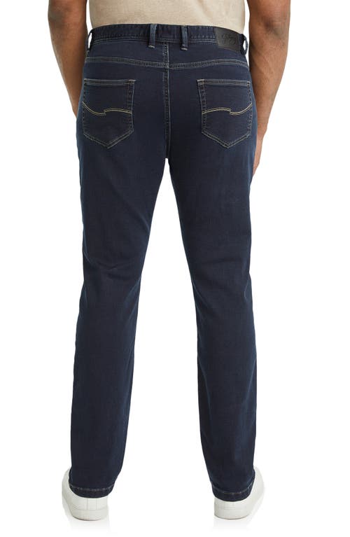 Shop Johnny Bigg Maison Straight Leg Knit Jeans In Ink