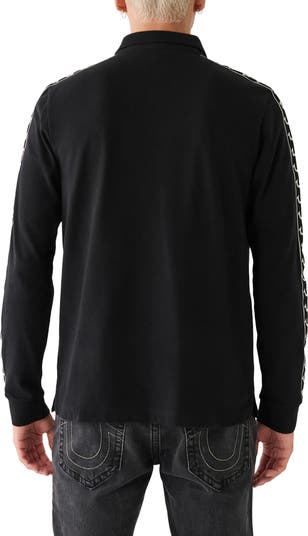 True religion best sale long sleeve polo