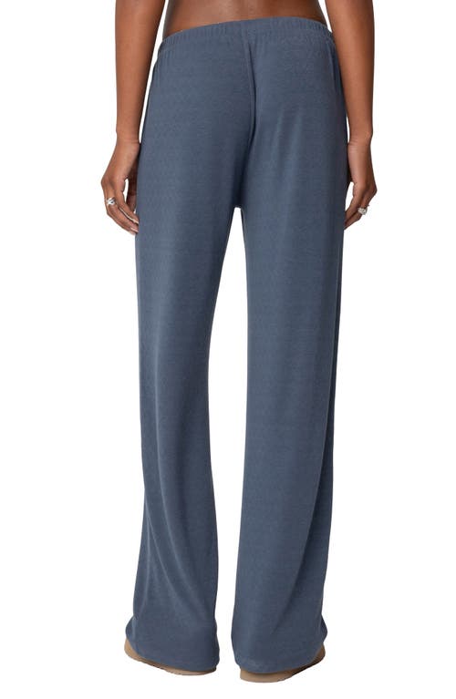 Edikted Kleo Lounge Pants In Navy