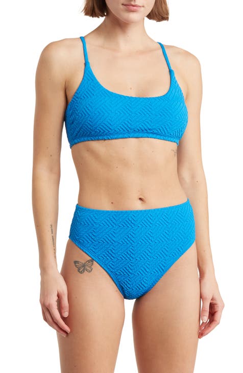 Textured Two-Piece Swimsuit