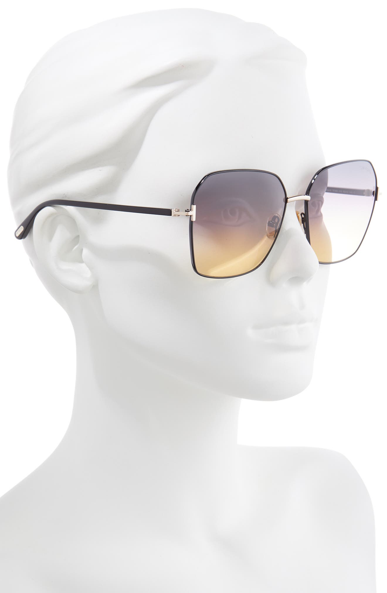 tom ford 62mm square sunglasses