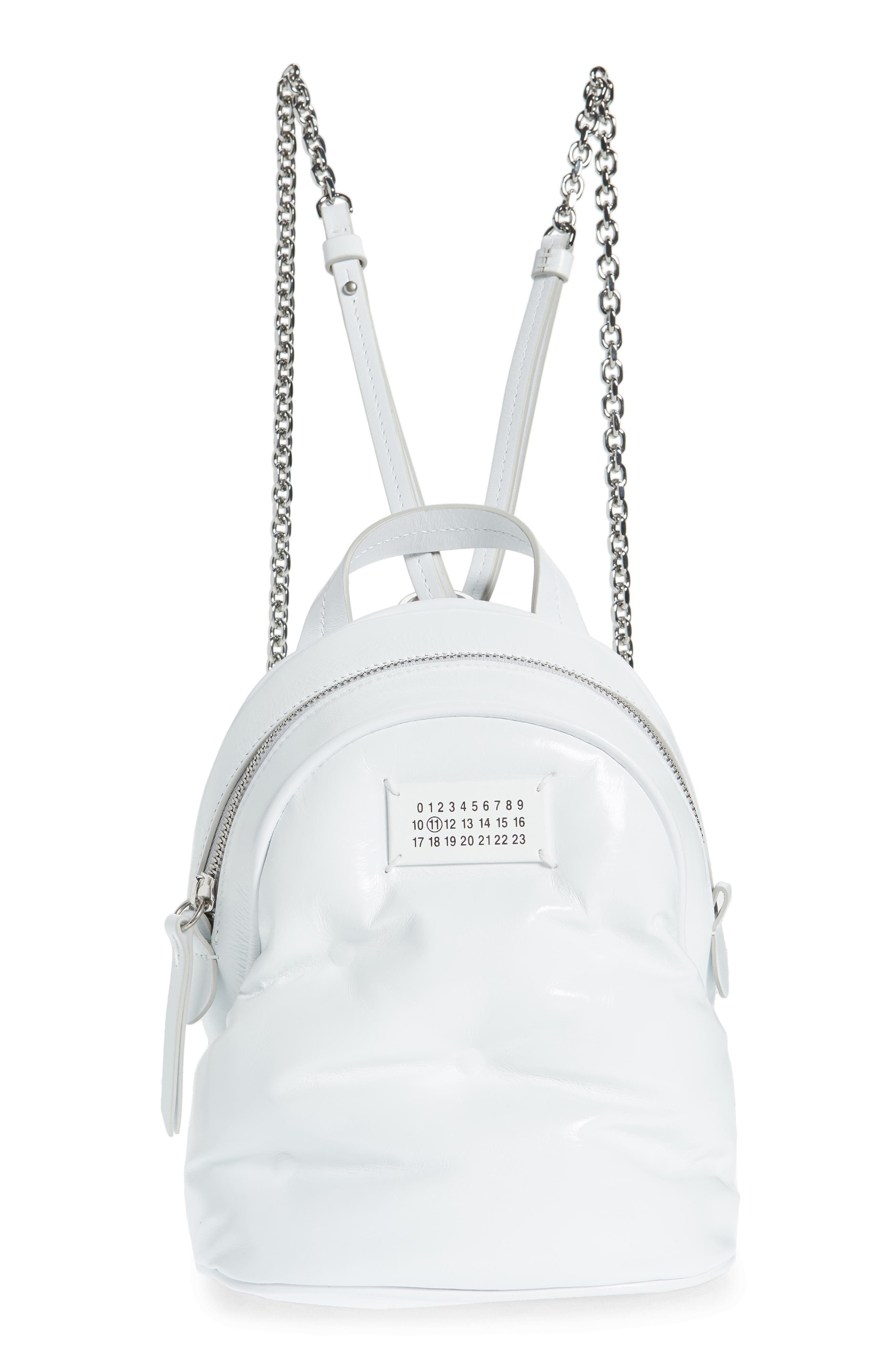 maison margiela leather backpack