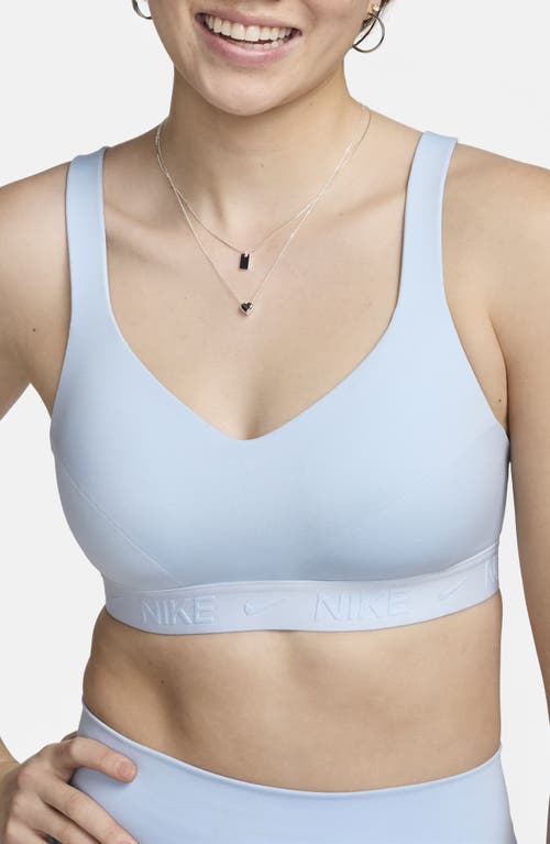 Indy Dri-FIT High Support Sports Bra in Light Armory Blue