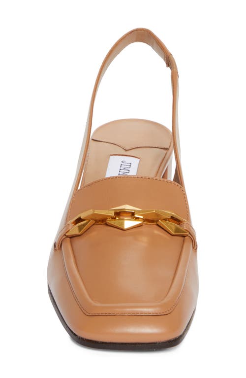 Shop Jimmy Choo Diamond Tilda Slingback Loafer Pump In Biscuit