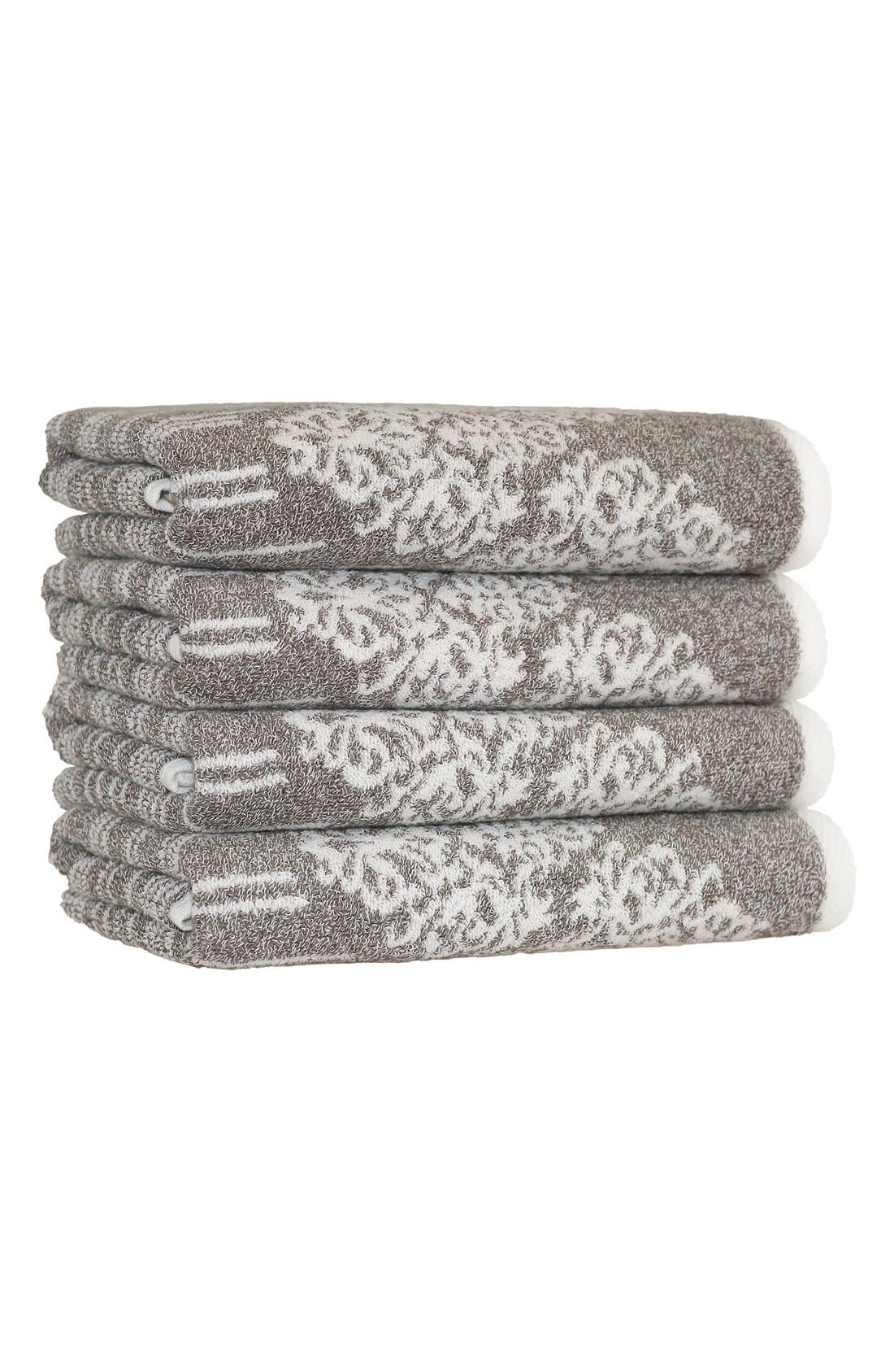 Linum 'Gioia' Turkish Cotton Hand Towels (Set of 4) Nordstrom