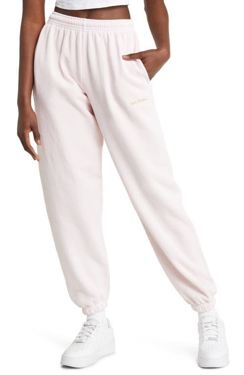 iets frans IF Sweatpants in Powder Pink