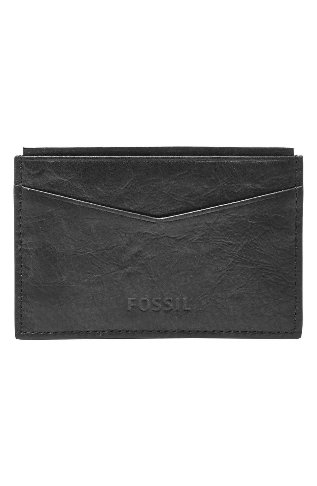 Fossil 'Ingram' Leather Card Case Nordstrom