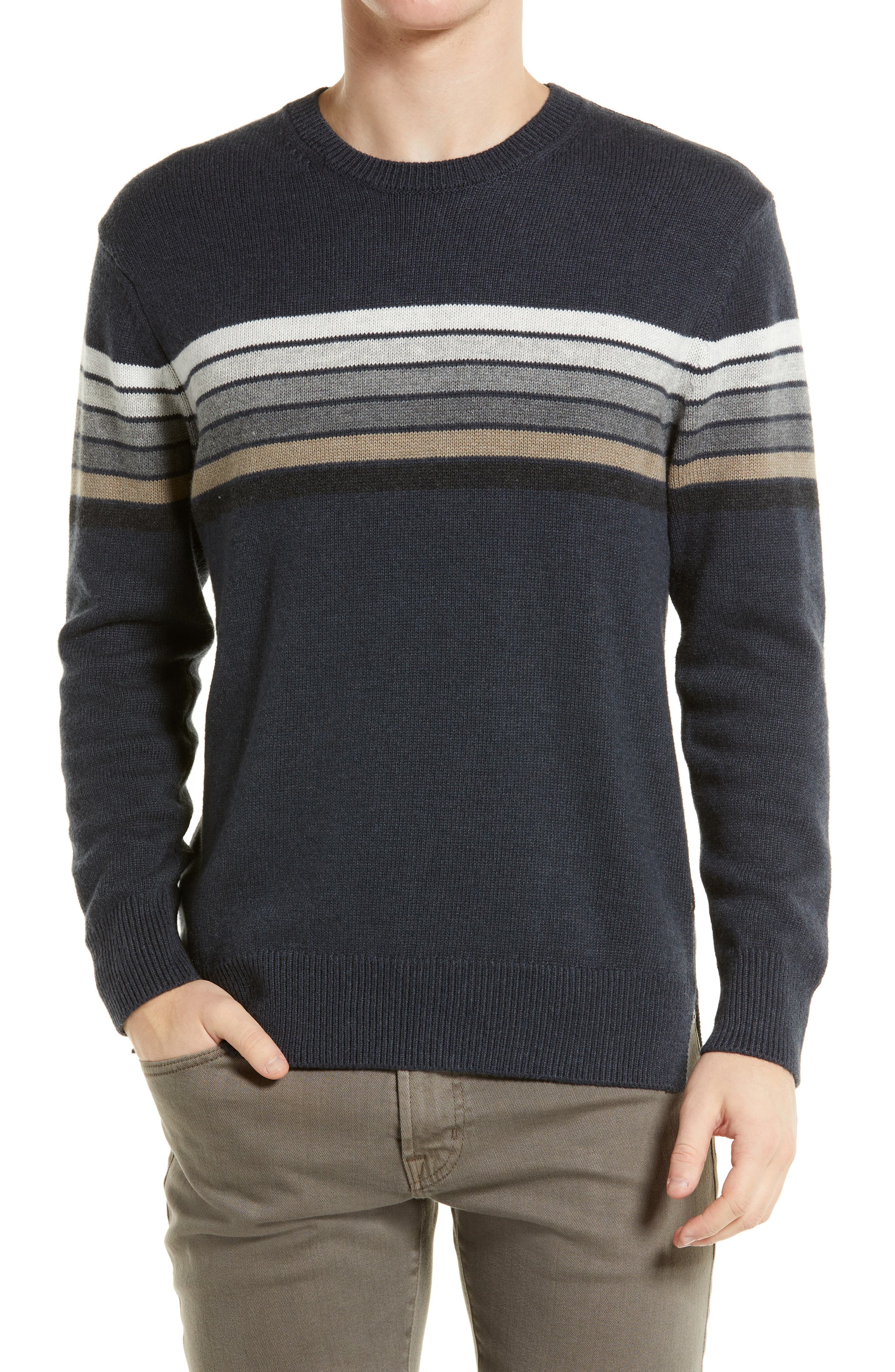 striped sweatshirt men