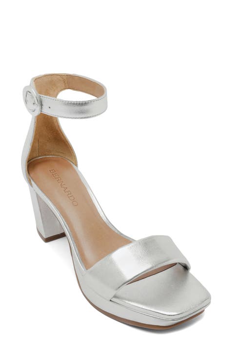 Nordstrom store silver sandals