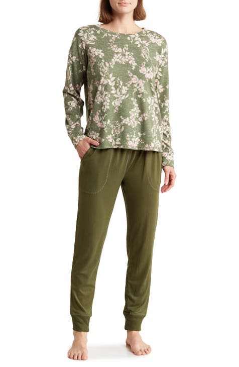 Lucky Brand Women's Size S 4-piece Pajama Set Tee Tank Short & Pants Camo  Green, Green, Small : : Clothing, Shoes & Accessories