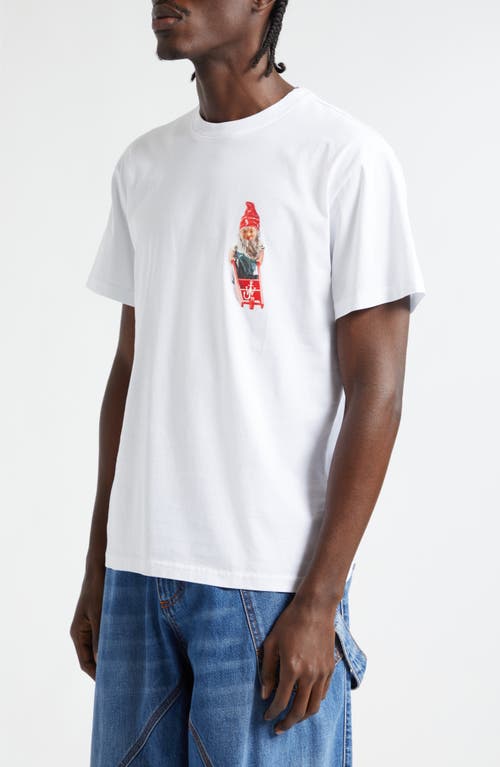 JW Anderson Gnome Graphic T-Shirt White at Nordstrom,