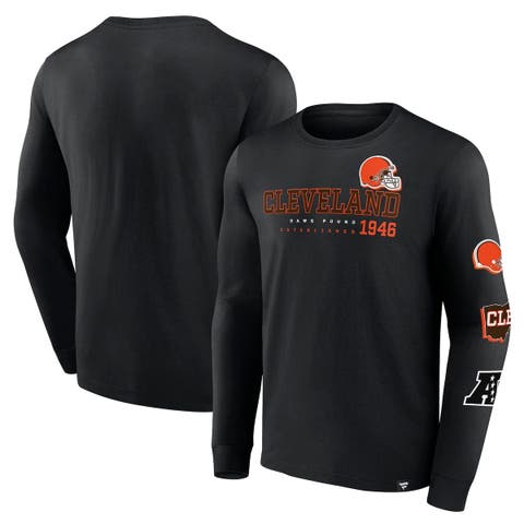 Pittsburgh Steelers Grey Engage Stack Long Sleeve T-Shirt