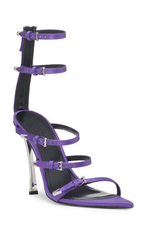 Versace Point Strap Sandal Dark Orchid at Nordstrom,