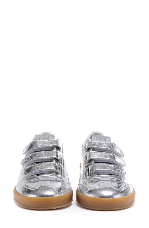P448 Monza Sneaker In Silver