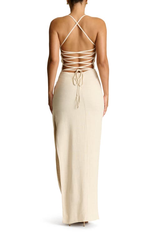 NAKED WARDROBE NAKED WARDROBE STRAPPY BACK MAXI DRESS 