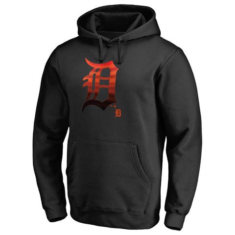 Detroit Tigers Midnight Mascot Men's Long-Sleeve T-Shirt