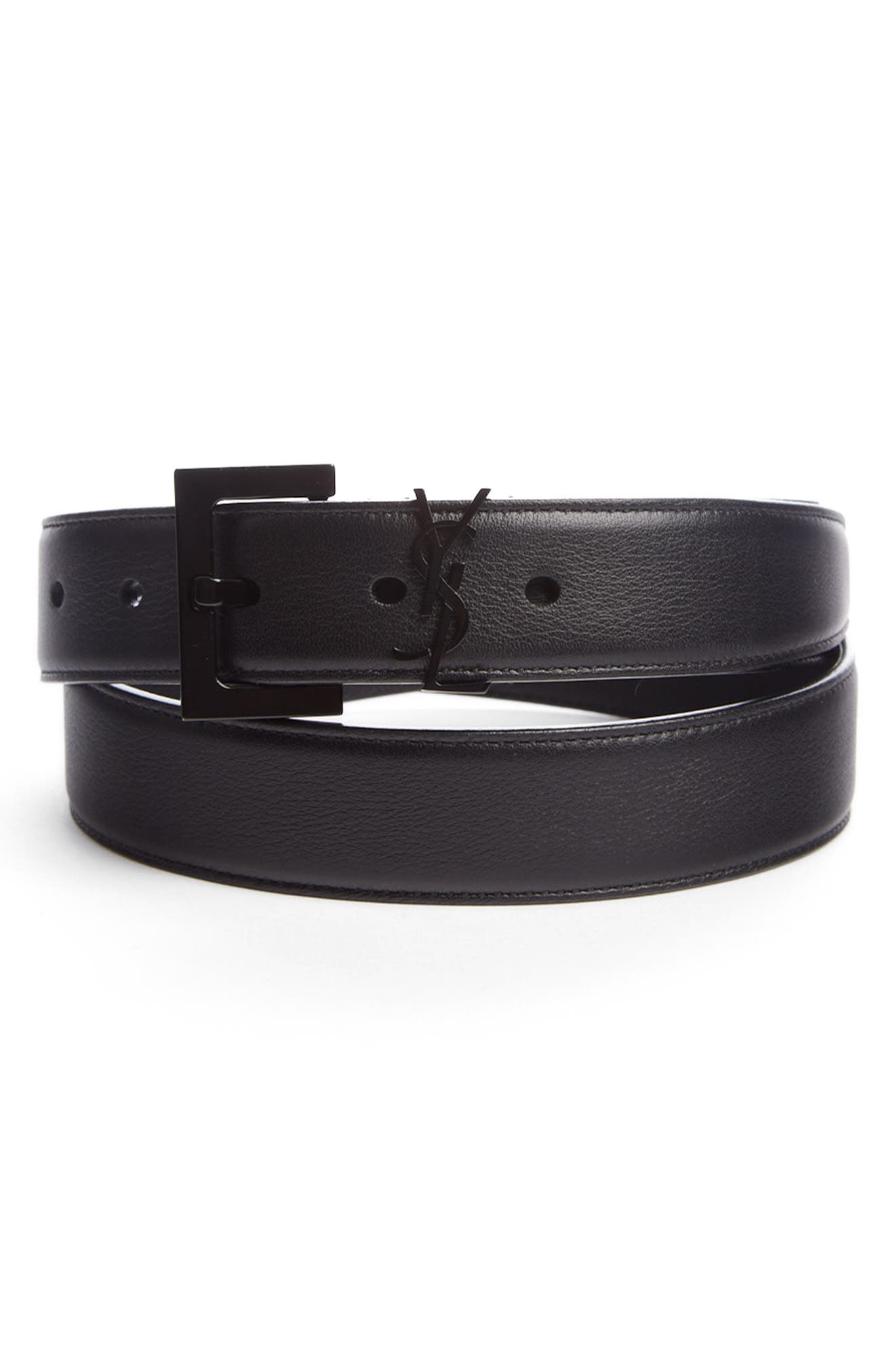 ysl belt black