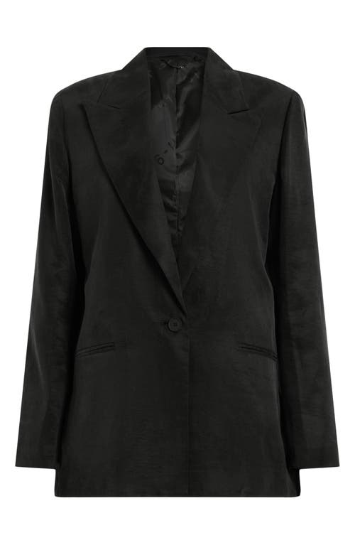 Shop Allsaints Averie Blazer In Black