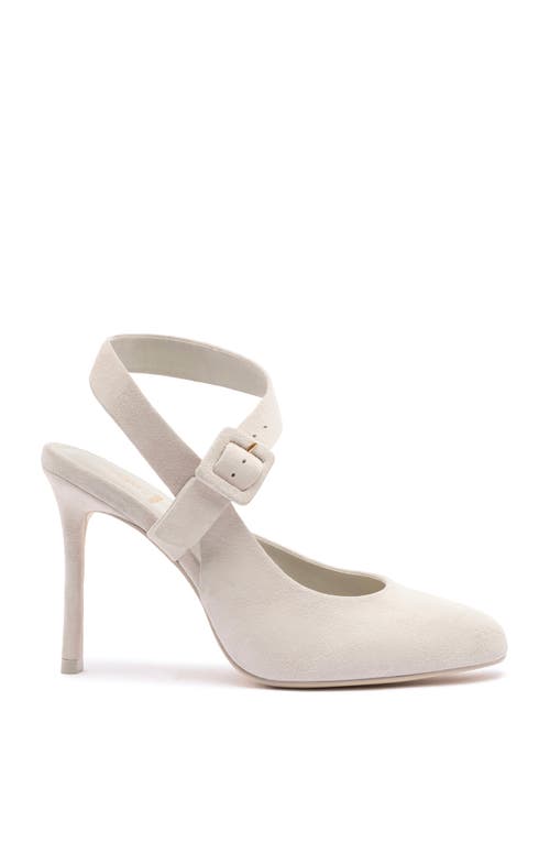 Shop Larroude Deena By Larroudé Pump In Mushroom Grey