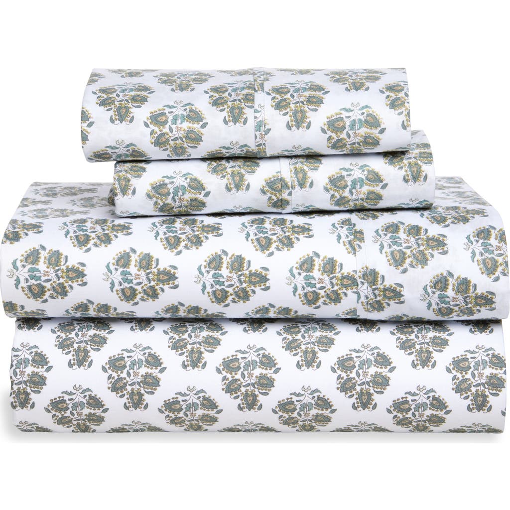 Patina Vie Maison Daniella Sheet Set In Turquoise