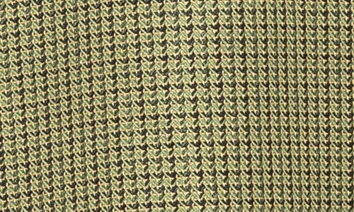 Alexia Admor Leonie A-line Skirt In Green Tweed