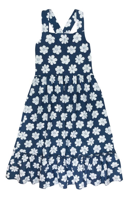 Feather 4 Arrow Kids' Coastline Sundress Navy at Nordstrom,