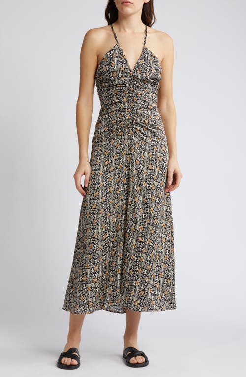 SESSÙN Ursula Ruched Open Back Sundress Slavika at Nordstrom,