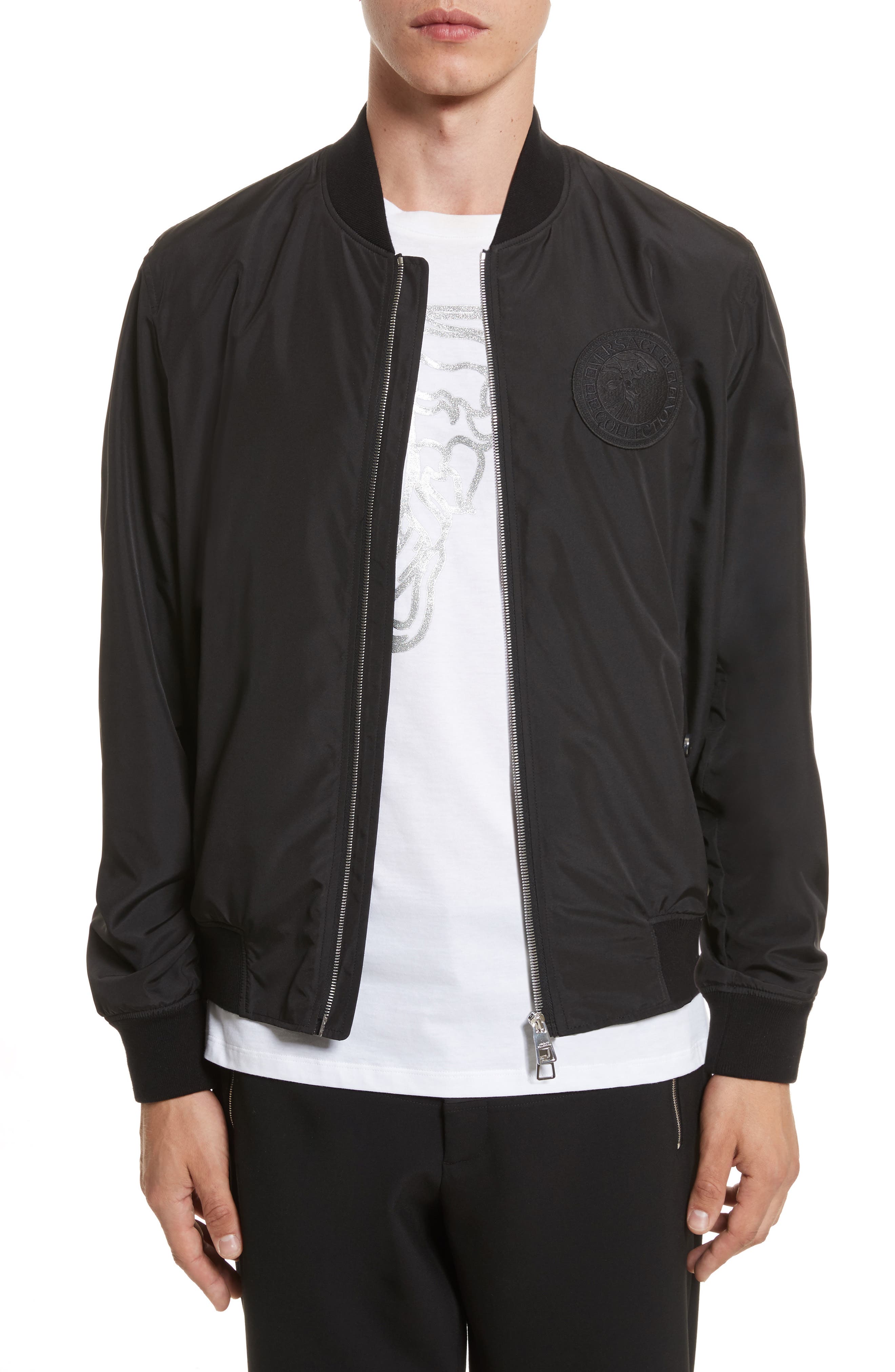 Versace Collection Bomber Jacket with 