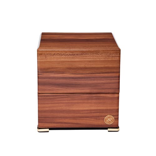 Shop Rapport London Perpetua Single Watch Winder In Walnut