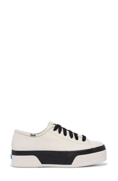 Shop Keds ® Triple Up Sneaker In White/black