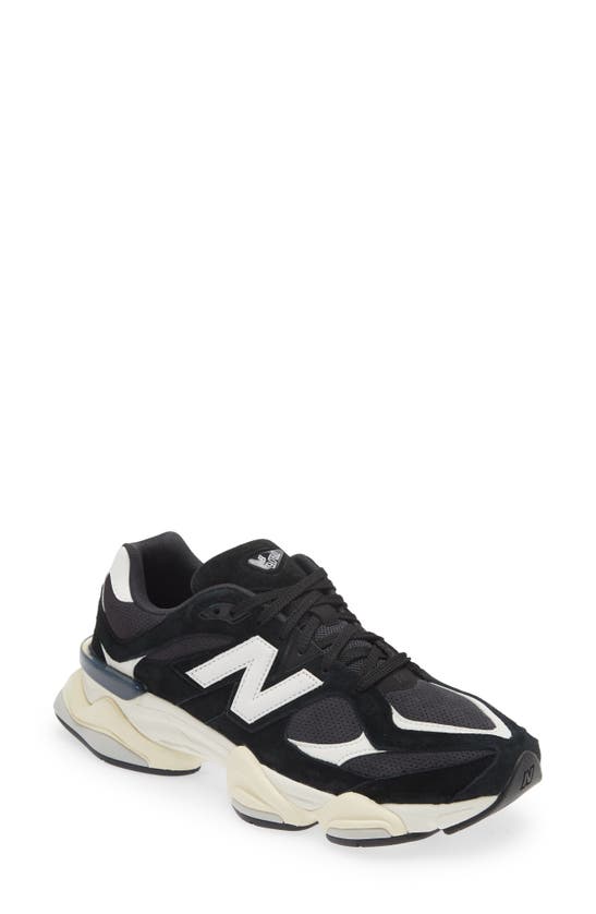 New Balance 9060 Sneaker In Black/ Black