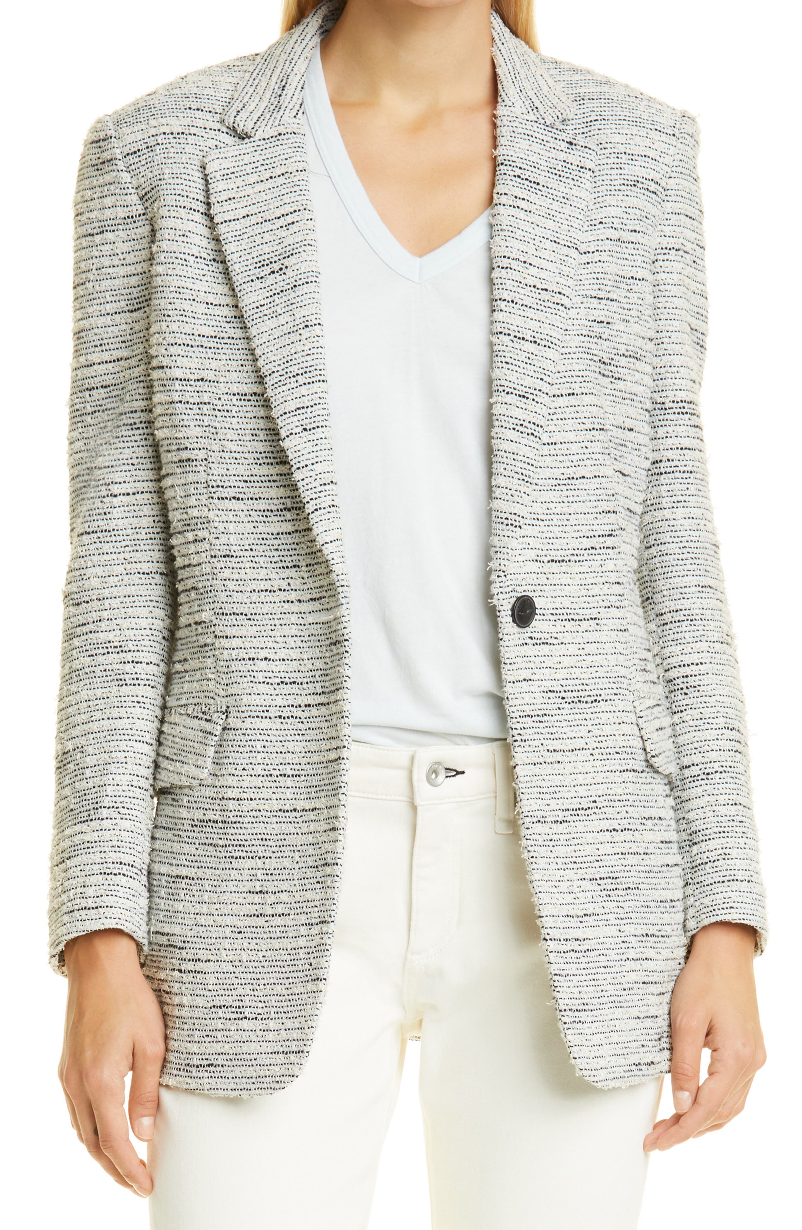 deconstructed blazer