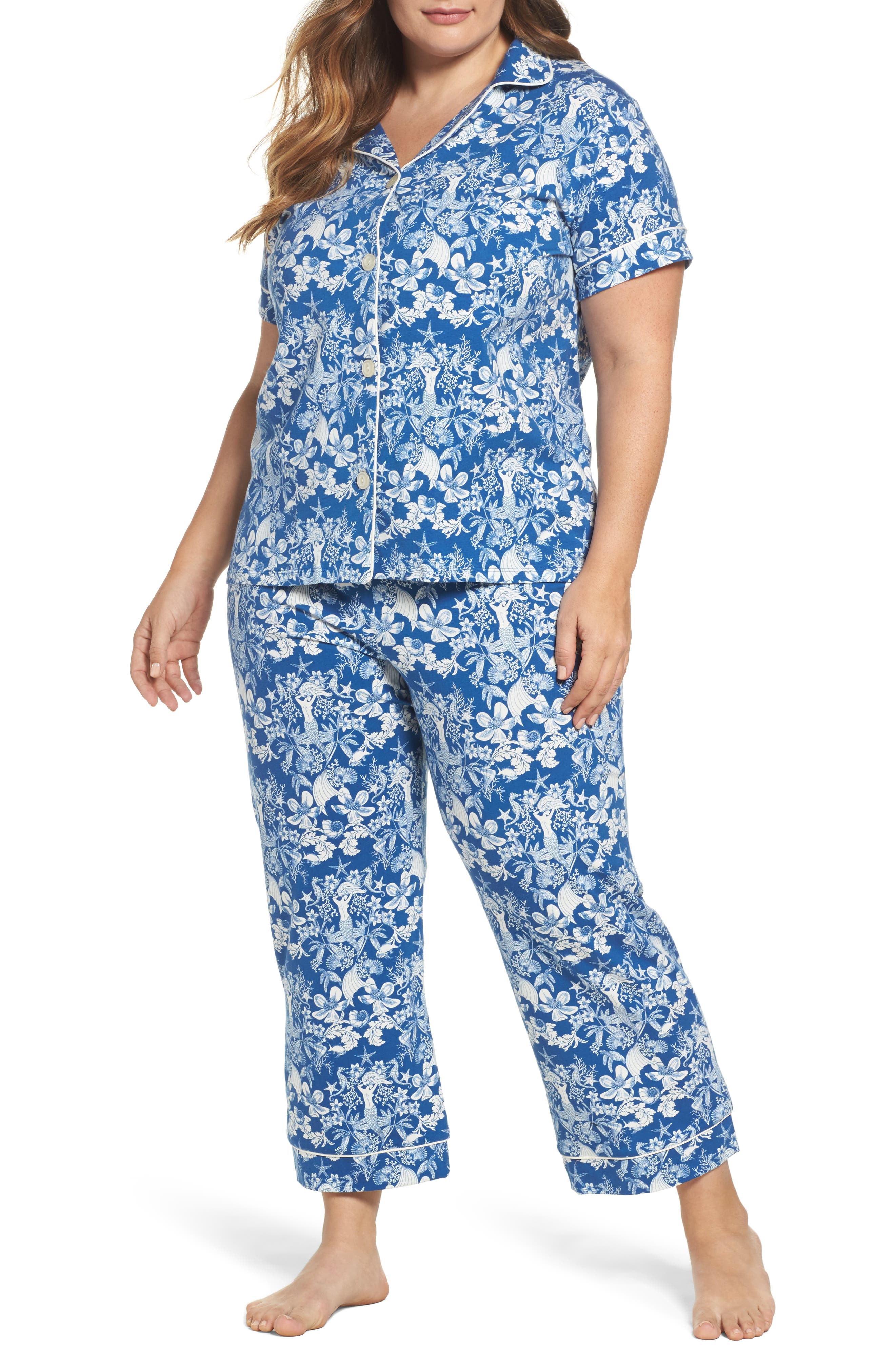 BedHead Crop Pajamas (Plus Size) Nordstrom