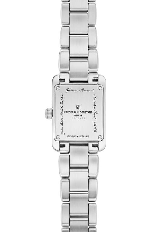 Shop Frederique Constant Classic Bracelet Watch, 21mm X 23mm In Silverone