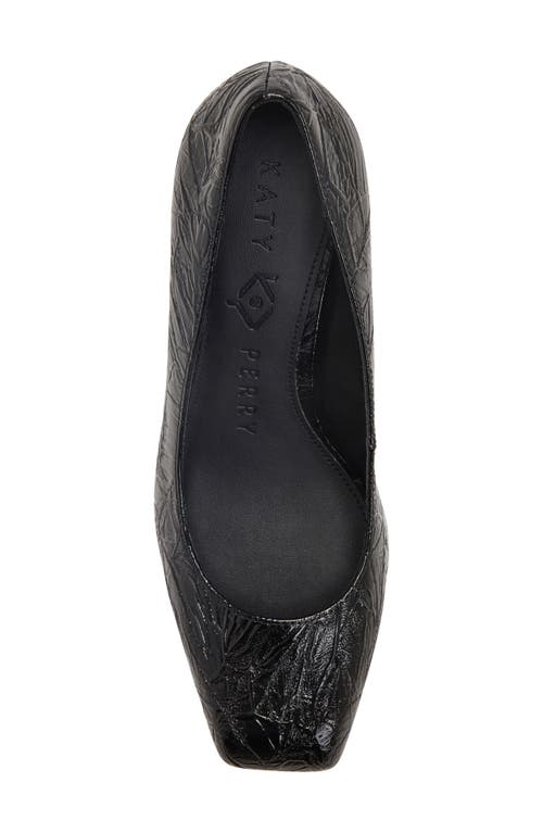Shop Katy Perry The Square Platform Pump In Black