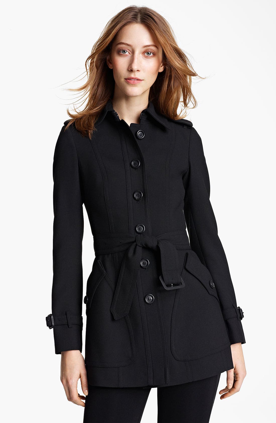 Burberry London Jersey Trench Coat Nordstrom