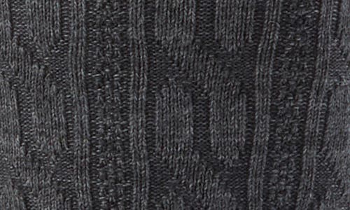 Smartwool Everyday 2-pack Wool Blend Cable Crew Socks In Medium Gray